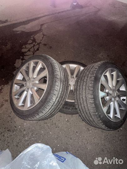 Литые диски r 17/ 5x114,3/8j/et45