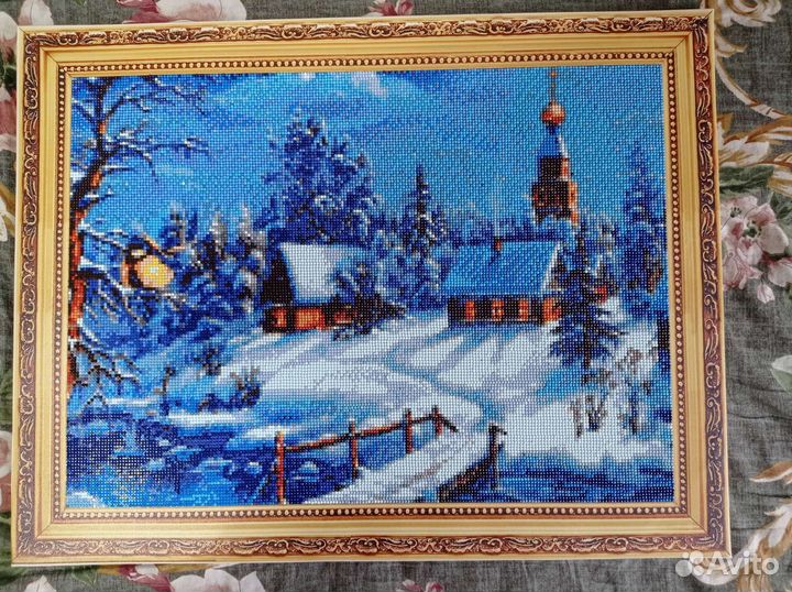 Картина алмазная мозайка