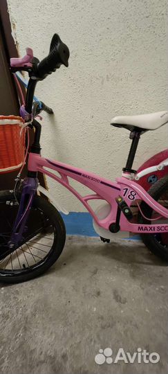 Детский велосипед 16 для девочки