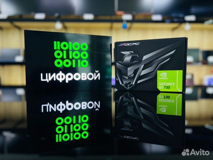 Новая видеокарта ocpc Nvidia GeForce GT 730 4Gb