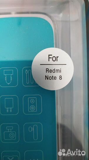 Силиконовый чехол Nillkin для redmi note 8