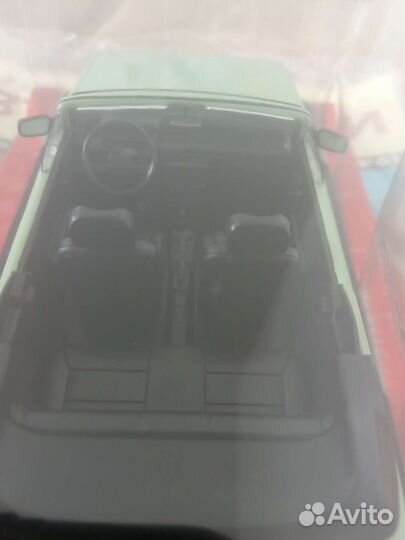 Модель автомобиля ваз 2108 Наташа в масштабе 1/24