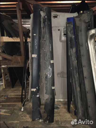 Накладка порога Mercedes Benz W140 coupe CL