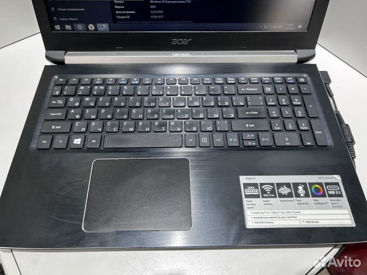 Ноутбук Acer. Aspire 5 A515-51G