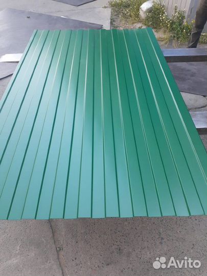 Профнастил 1,8м зеленый новый