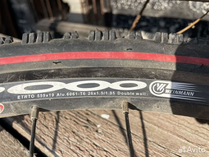 Колесо weinmann zac2000 26