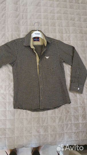 Рубашка для мальчика 6-7 лет (122-128см)