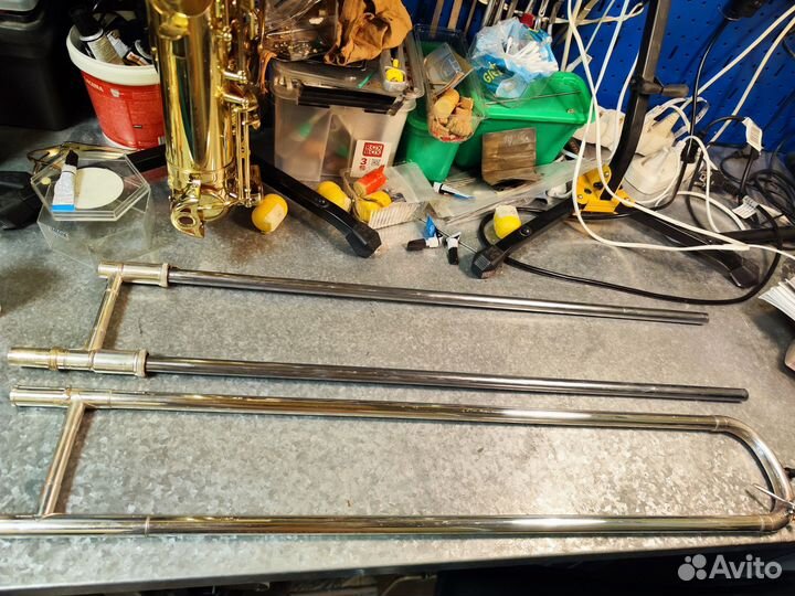 Тромбон Bach 42 silver (made in USA)