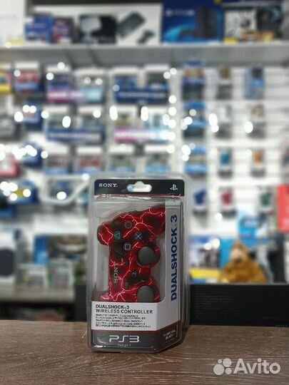 Новый Геймпад PS3 - Red lightning + 3 подарка