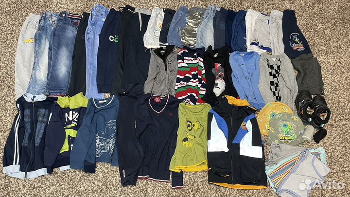 Памперсы, Детские вещи на мальчика