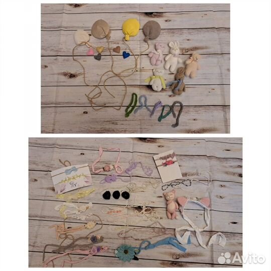 Реквизит для newborn фотосессии новорожденных