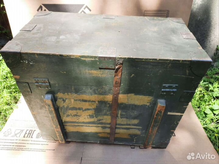 Ящик среднего размера фанерный