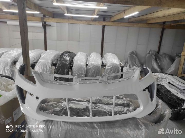 Передний бампер kia rio 2017-2020