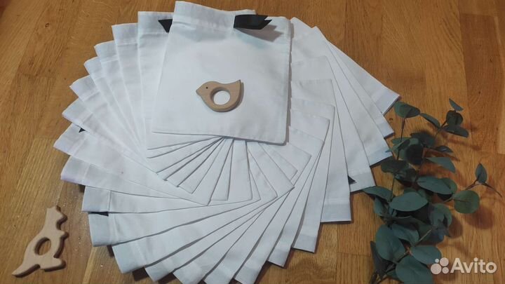 Льняной сатиновый хлопковый бархатный эко мешочек