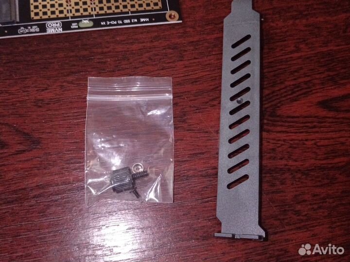 Адаптер ssd m2 nvme в слот pci-e3.0x4