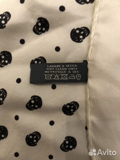 Alexander mcqueen шейный платок оригинал