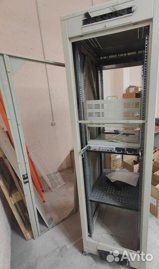 Сервер Proliant DL360, шкаф, коммутатор, HDD