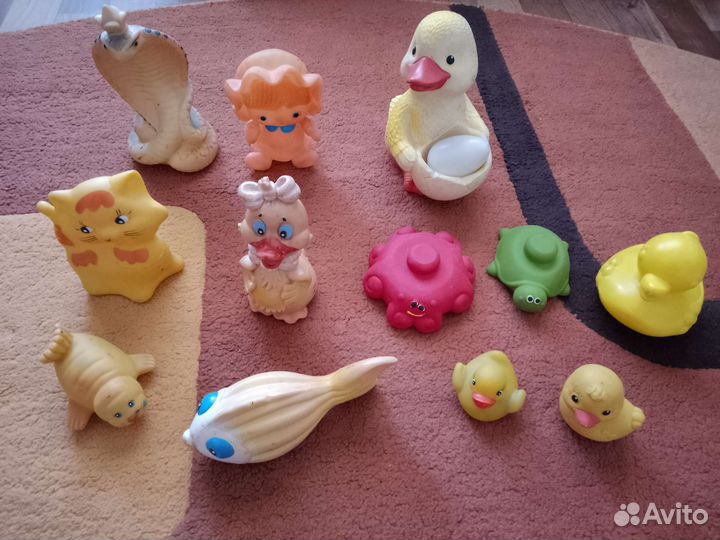 Резиновые игрушки