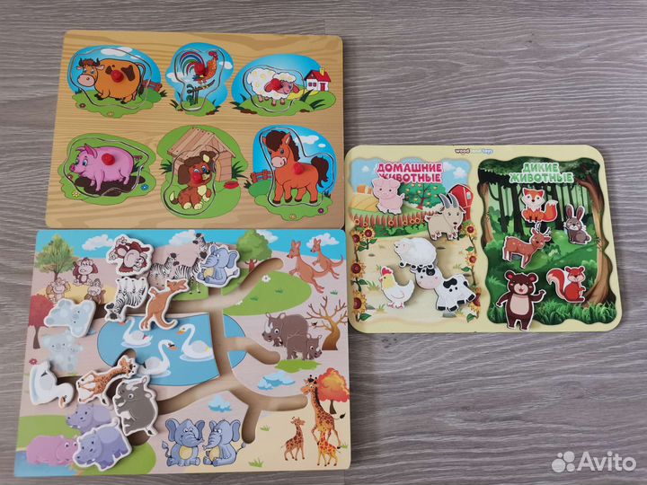 Развивающие игрушки для малышей сортеры