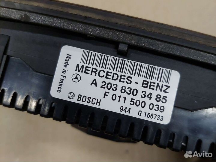 Блок управления климатом Mercedes W203