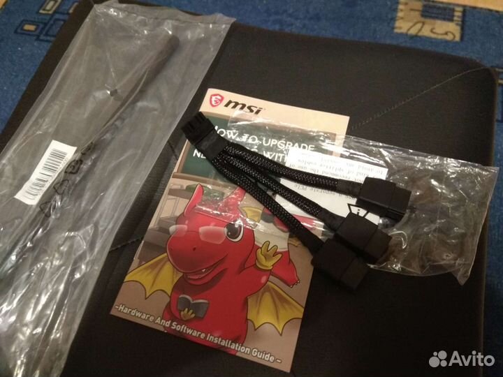 Комплект от MSI GeForce RTX 3090 Ti suprim X