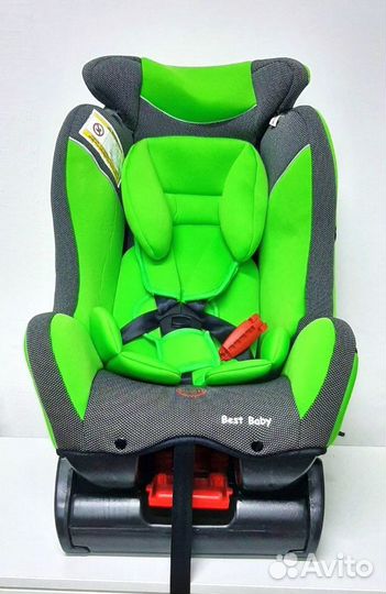 Автокресло Best Baby 0-25 кг. (Green+Grey)