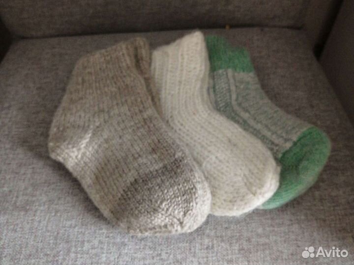 Шерстяные носки