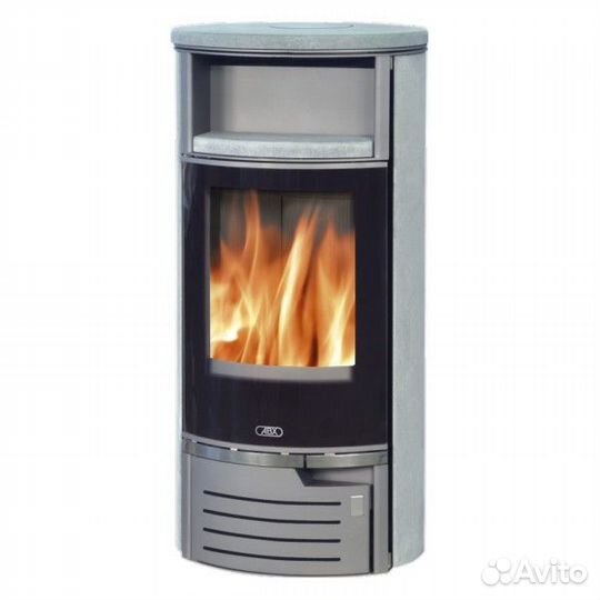 Печь ABX Atlantik 5 III Черная сталь / песчаник