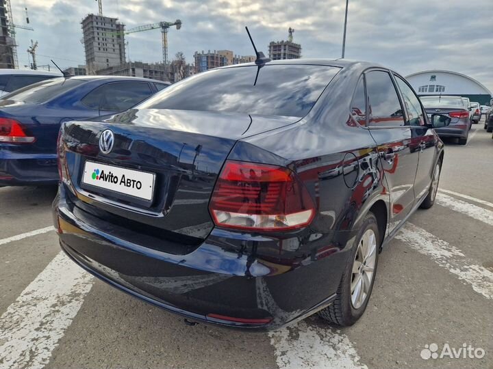 Volkswagen Polo 1.6 МТ, 2019, 63 000 км