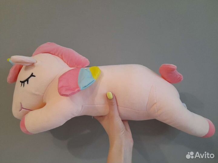Подушка игрушка единорог Мягкая игрушка единорог