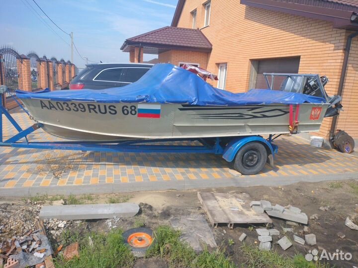 Катер в комплекте