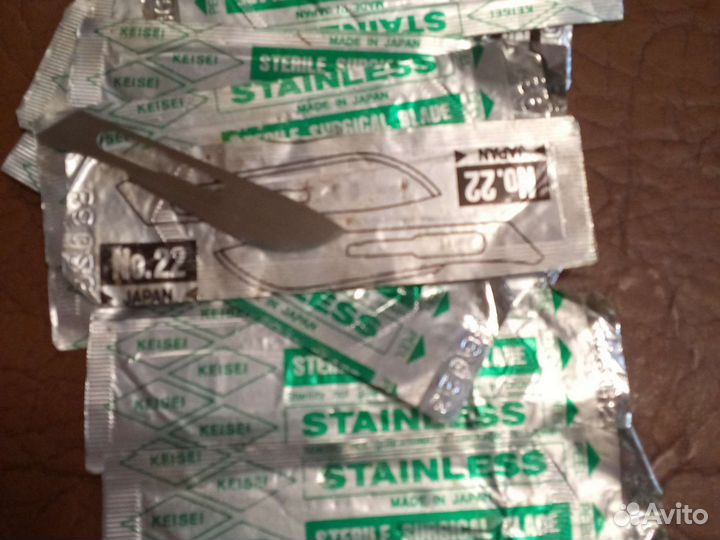 Скальпели медицинские новые Япония