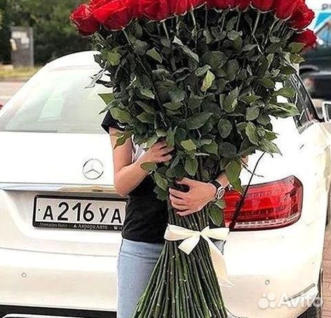 Высокие розы