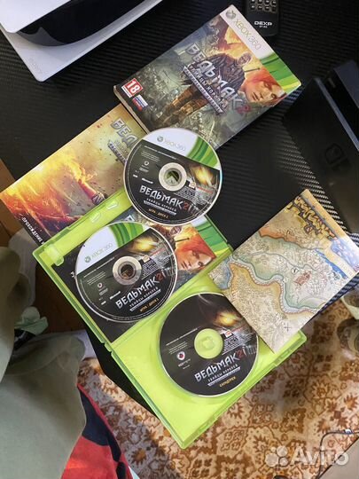 Ведьмак 2 xbox 360 с рукавом
