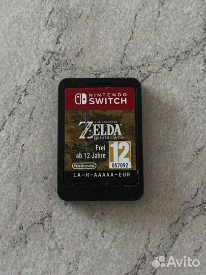 Картридж The Legend of Zelda Breath of the Wild