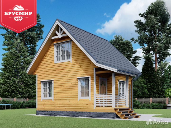 Дом из профилированного бруса