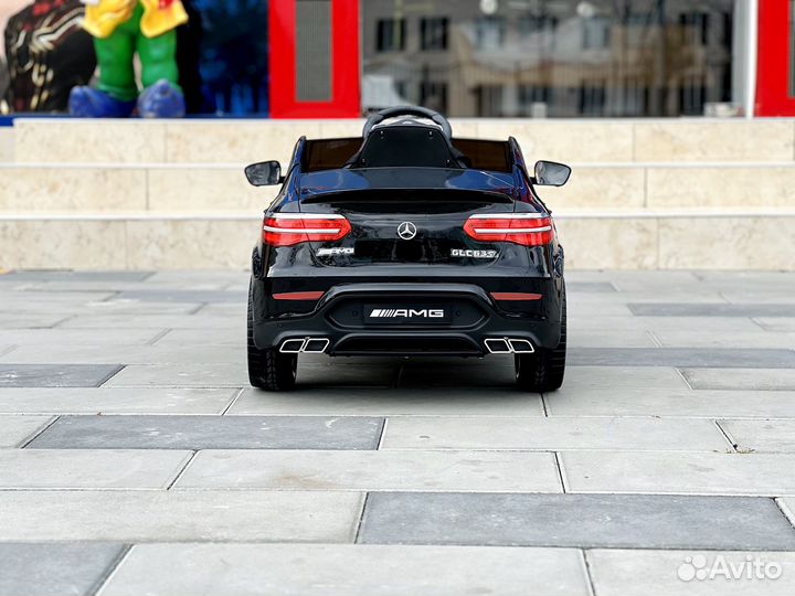 Машинка, Электромобиль mercedes amg glc63 купе 4x4