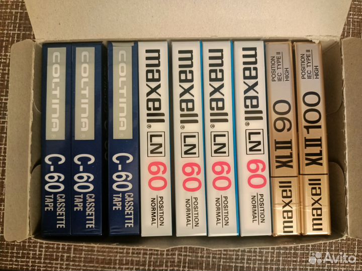Аудиокассеты Maxell