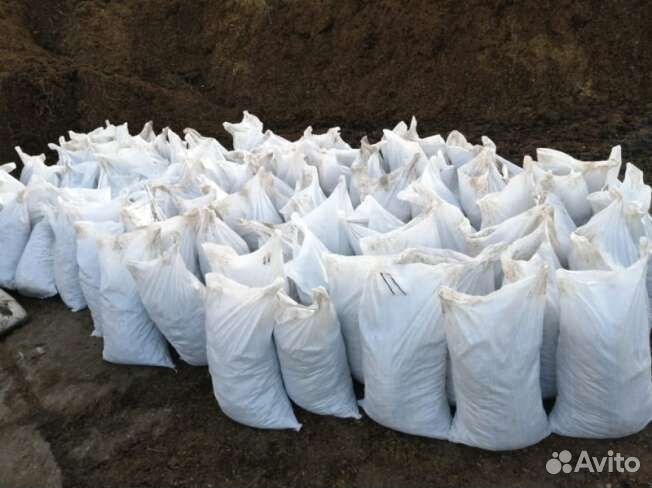 Торф, конский перегной и почва - смесь 25 литров