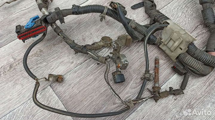 Проводка под капотом Mazda 3 bk