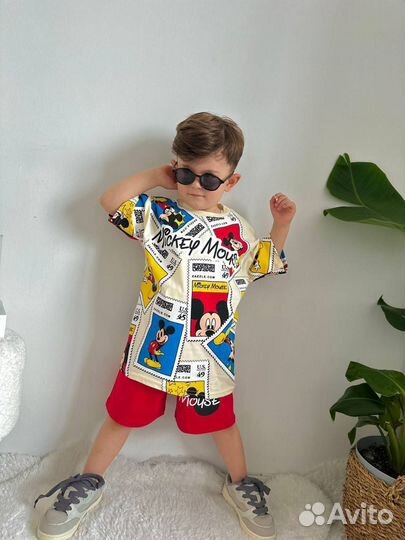 Костюм красный на мальчика 104 110 116 128 140