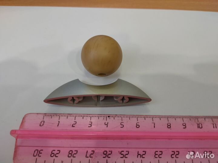 Ручка мебельная М-30032 пластик бук