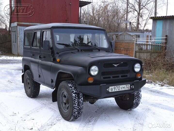 Бампер силовой передний на УАЗ Хантер