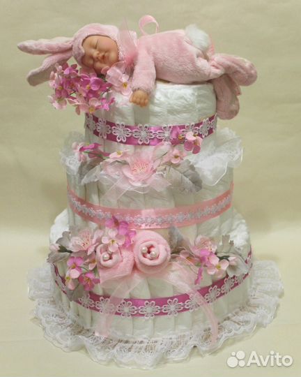 Торт из памперсов