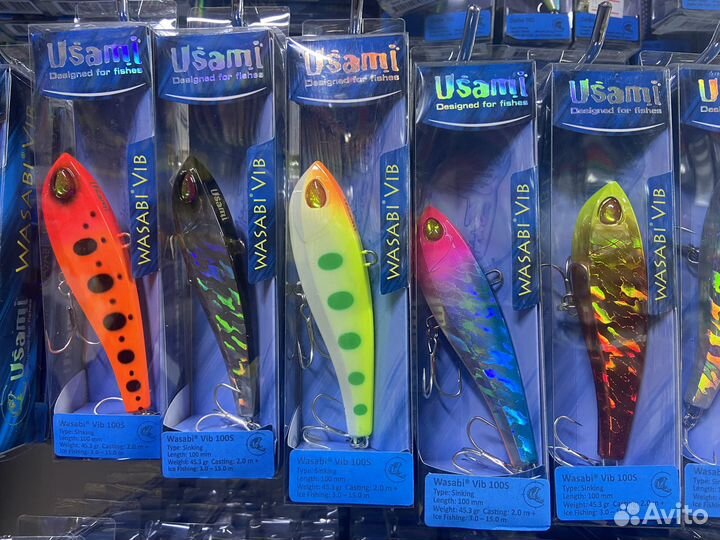 Воблер Usami Wasabi Vib