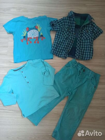 Одежда для мальчика 2 лет пакетом