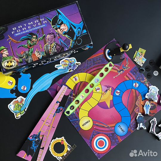 Винтажная игра Batman forever 1995 DC comics