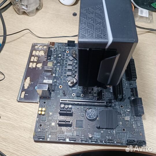 I5 11400f комплект b560+ кулер