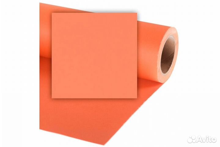 Фон бумажный Vibrantone 2,1х11м Abricot 15 абрикосовый