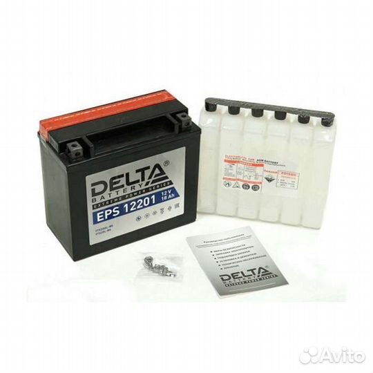 Акб 12В 18Ач о.п. Delta EPS12201 ток320 176х87х154